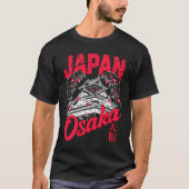 Japan city Osaka Tシャツ (正面)