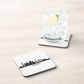 Japan Cityscape Travel | Tokyo Skyline Silhouette コースター (右側)