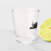 Japan Cityscape Travel | Tokyo Skyline Silhouette ショットグラス (左)