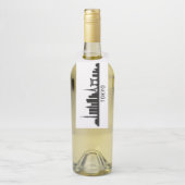 Japan Cityscape Travel | Tokyo Skyline Silhouette ボトルネックタグ (ボトル)