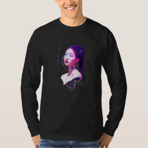 Japan Cyberpunk Vaporwave Ai Sci Fi東京エステティ Tシャツ
