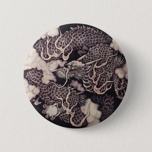 JAPAN DRAGON 缶バッジ (正面)