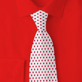 Japan Flag Brick Pattern ネクタイ