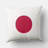 Japan Flag: Land of Rising Sun, Hinomaru, Nisshōki クッション (裏面)