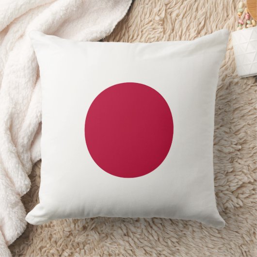 Japan Flag: Land of Rising Sun, Hinomaru, Nisshōki クッション (ブランケット)