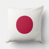 Japan Flag: Land of Rising Sun, Hinomaru, Nisshōki クッション (正面)