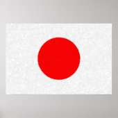 JAPAN FLAG Poster ポスター (正面)