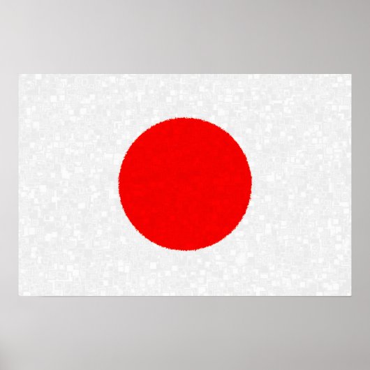 JAPAN FLAG Poster ポスター (正面)
