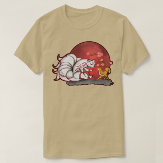 Japan Fo Moon Tシャツ (デザイン正面)
