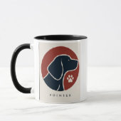 japan german pointer マグカップ (左)