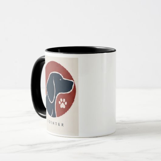 japan german pointer マグカップ (正面左)