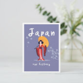 Japan History Vintage Travel ポストカード (スタンド正面)