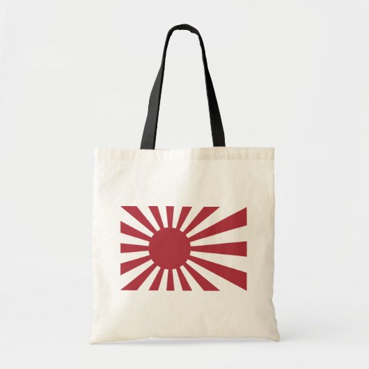 Japan Imperial Rising Sun Flag, Edo to WW2 トートバッグ (正面)