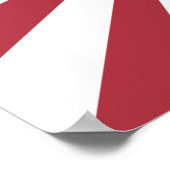 Japan Imperial Rising Sun Flag, Edo to WW2 ポスター (角)