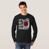 Japan In My Dna 日本の Flag Team Japan Tシャツ (正面フル)