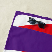 JAPAN Incial Letra Z, con Aires Japoneses WRED ビーチタオル (インサイチュ)