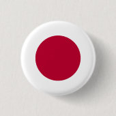 Japan (Japanese) Flag 缶バッジ (正面)