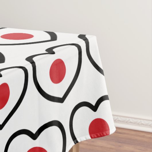 Japan | Japanese Flag Heart テーブルクロス (インサイチュ)