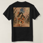 japan kabuki artist tシャツ (デザイン裏面)