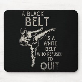Japan Martial Arts Sparring Ninja Black Belt マウスパッド