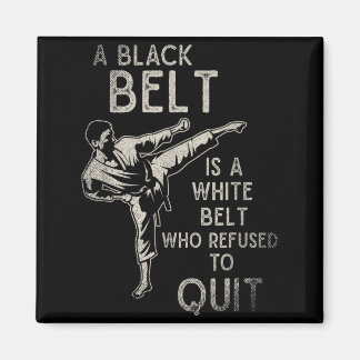 Japan Martial Arts Sparring Ninja Black Belt マグネット