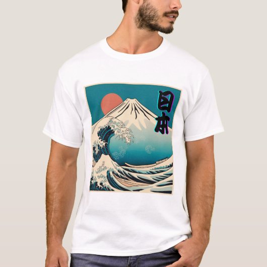 Japan / Mt.Fuji Tシャツ (正面)