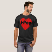 Japan Music Jpopハートパターン Tシャツ (正面フル)