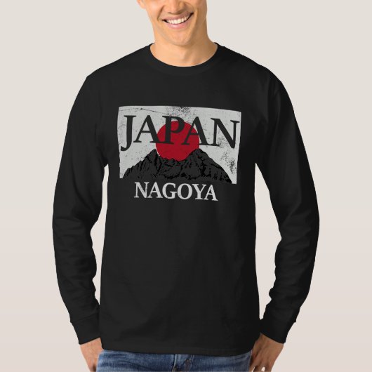 Japan Nagoya Fuji San Flag Tシャツ (正面)