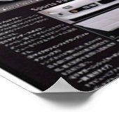 JAPAN NISSAN 180SX TYPEEXカタログLARGE VE ポスター (角)