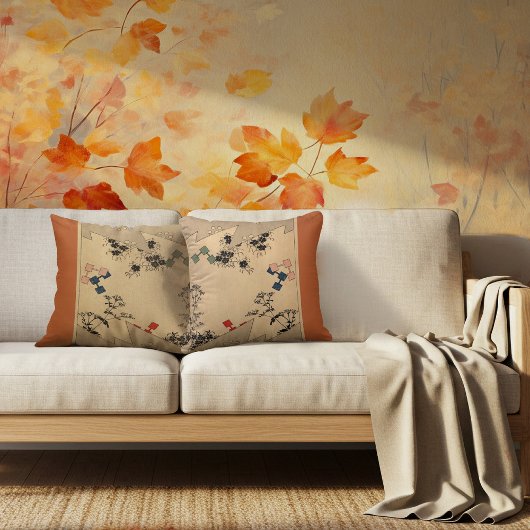 Japan - Old kimono design - クッション