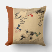 Japan - Old kimono design - クッション (正面)