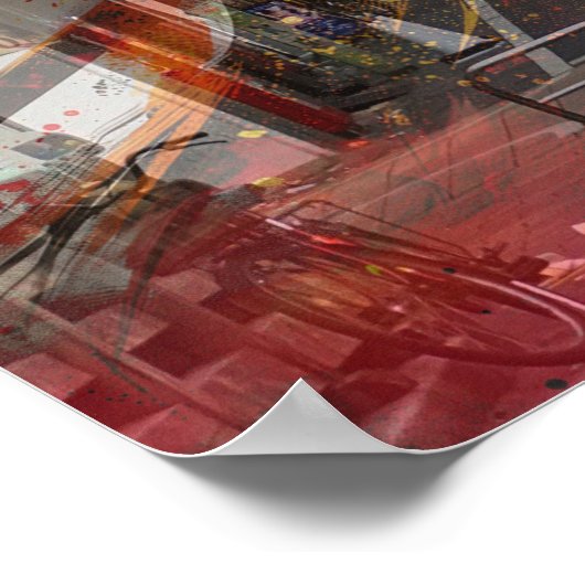 Japan past and present. ポスター (角)