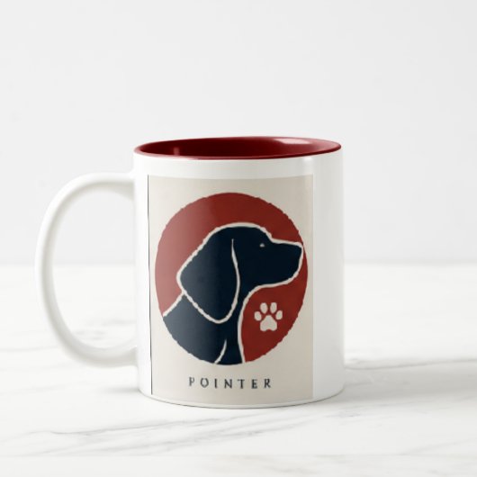 japan pointer ツートーンマグカップ (左)