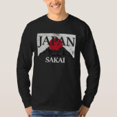 Japan Sakai Fuji san flag Tシャツ (正面)