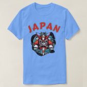 Japan Samurai Mask Graphic (2) Tシャツ (デザイン正面)