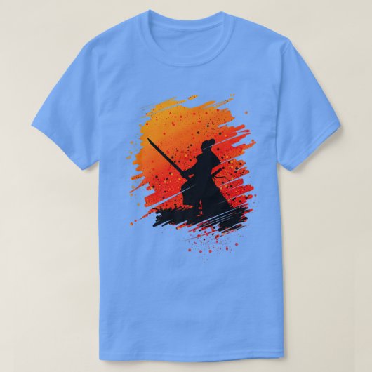 Japan Samurai Samurai Sword  Tシャツ (デザイン正面)