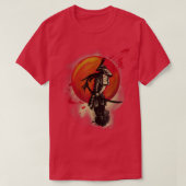 Japan Samurai Warrior T-Shirt Copy Copy Copy Copy  Tシャツ (デザイン正面)
