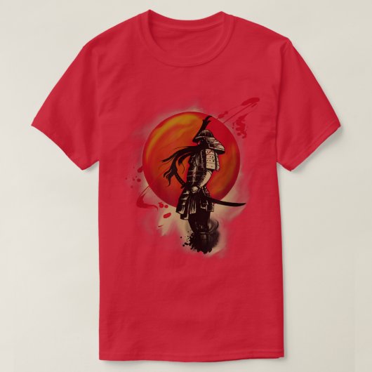 Japan Samurai Warrior T-Shirt Copy Copy Copy Copy  Tシャツ (デザイン正面)