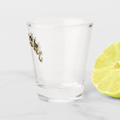 Japan Schrift 3D Asien - Kraft Mut und Treue ショットグラス (右)