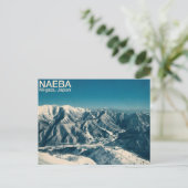Japan Snow Culture Naeba 苗場 スキー場 - ポストカード (スタンド正面)