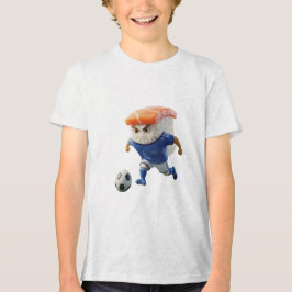Japan Sushi Soccer Mascot T-Shirt - Group F  トライブレンドＴシャツ