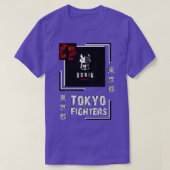 Japan Tokyo Fighter Style Samurai Top (2) Tシャツ (デザイン正面)