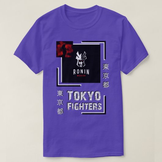 Japan Tokyo Fighter Style Samurai Top  (2) Tシャツ (デザイン正面)