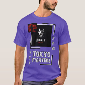Japan Tokyo Fighter Style Samurai Top  (2) Tシャツ
