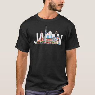 Japan Tokyo Souvenir Gift Shirt Of Tokyo(東京のお土産ギフト Tシャツ