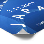 JAPAN TSUNAMI PRAY FOR THE VICTIMS ポスター (角)