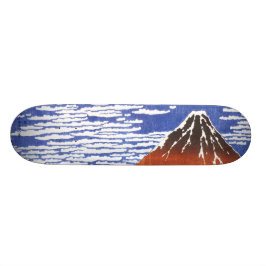 japan ukiyoe mt-fuji skateboard スケートボード