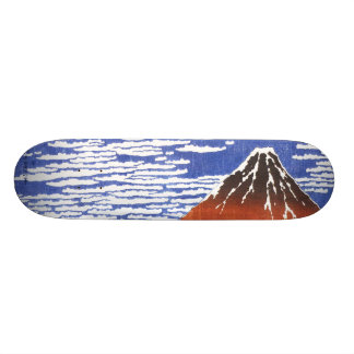 japan ukiyoe mt-fuji skateboard スケートボード