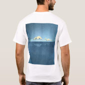 Japan Vaporwave Artポスター Tシャツ (裏面)