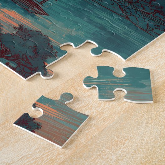 Japan vintage ジグソーパズル (側面)